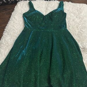 Sparkling Green Dress